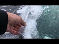 Sensory Stimulation Ice Cracking ASMR No Talking Hand Movements Frozen Cars Freezing Rain Ice Storm