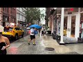 Virtual Walk In The Rain New York Walking in Rainstorm 4k Videos Ultra Hd Hdr