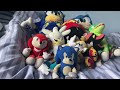 My sonic plush collection