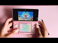 buying a pink 3ds in 2024 💗 set up & accessories | ft. animal crossing new leaf gameplay