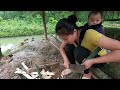 FULL VIDEO: 210 Days of Construction - Single Mother Builds a Bamboo House by the Lake Alone