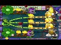 Plants vs Zombies Minigames Zombotany 2 - 1 Threepeater vs Gargantuar