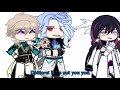 Aventurine met Dottore(Doctor of the Fatui) | HSR x GI | Columbina & Dottore childhood friends HC