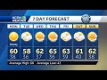 Clearing skies and warmer temps in the Northern California forecast