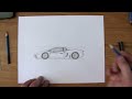 How to Draw a Sports Car Lamborghini
