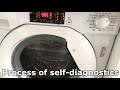 How to reset a Hoover/ Candy washing machine PCB /self diagnosis without mobile app