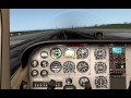 X-wind landing with C172 in gusty turbulence