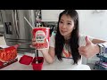 trying new Costco Korean Food ASSI RAPOKKI ~ Costco Ramen Review
