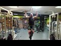 2019 Aug 23 - Weighted Pullups 137kgx5   112+25