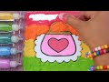 Heart Handbag Coloring and Drawing Learn Colors for Kids |Todderlers |PINK GIRL
