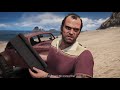 GTA 5 Việt Hóa #17 Tai Nạn Xe Lửa Kinh Hoàng Cả Đoàn Tàu Rơi Xuống Sông Và Cái Kết Tìm Được Báu Vật