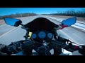 Even When It Snows | Kawasaki Ninja 250R SE (Pure Sound)