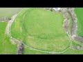 Castell Bryn Gwyn Castle, Anglesey by Drone