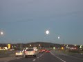 MVI 1389 Big Ol Moon near Six Flags Eureka Mo Nov 14, 2016