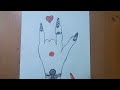 Very easy and beautiful hand bts drawing step by step |#drawing #art