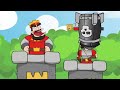 Clash Royale Animation Archer Queen VS Skeleton King (Parody)