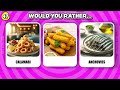 Would You Rather - Mystery Dish Edition 🍕🍽️❓ (Junk Food, Snack, Drink)