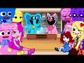 Poppy Playtime Chapter 3 React To Toy Meet Miss Delight - PP Chapter 3  Funny Animations II Naomi 🐰