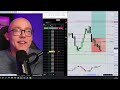 A RED DAY - Day Trader Loses on this Trade  - LIVE TRADING COMMENTARY