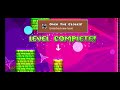 geometry dash freeze (all coins) 100% OVER THE CLOUDS [POLIGAMERS]