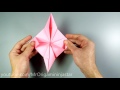 How to make a paper table | Origami table