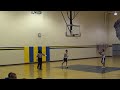 Mark steals and hits a layup