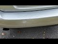 Subaru Legacy GT idle exhaust