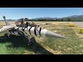 CJ Simulations Rafale v1.1.3 Landing out of fuel with both engines off. Microsoft Flight Simulator