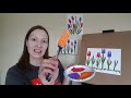 Tulip Fork Painting (Grades K-3)