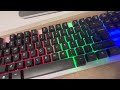 I bought the cheapest gaming keyboard!