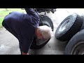 How to easy remove a tire from a rim, 