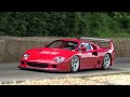 Ferrari F40 LM - 1 of 19 - Pure Sounds & Exhaust Crackles @ Goodwood FOS 2024