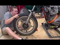 Hotrod Inspired Cafe-Racer Build TIMELAPSE 1978 Suzuki Gs750