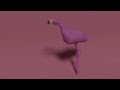 spinning flamingo