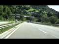 CH / A2 Driveway to the Gotthard Tunnel (Göschenen Portal)