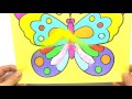 Butterfly Sand Painting | How to Make Sand Painting | Sand Painting art for Kids