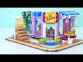 The kitchen is the 🌈💜 of the home 🌮 Lego Friends Community Kitchen build & review