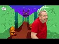 Finger Family Halloween Monsters + Dollshouse & Wheels on the Bus | Best Steve and Maggie for Kids