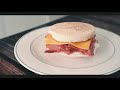 너무나 쉬운 맥모닝 만들기 / 베이컨 에그 맥머핀 DIY Egg McMuffin,  MacMorning