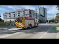 Richmond Rescue 1 Responded then got cancelled cough on camera