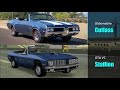GTA VC cars vs Real life Cars | All Sports & Muscle