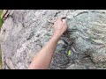 Loch Lomond, CO, climbing. Didn't mantle either one.