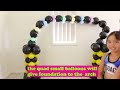 Balloon arch without stand