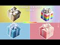 Choose Your Gift! | PINK, BLUE, RAINBOW or GOLD  | 4 Gift Box Challenge