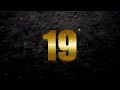 Free 3D Golden Countdown 1 to 20 for Video Editing | No Copyright | Download Links in Description.