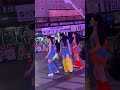 behind-the-scenes of K-pop music video in times square ( they didnt want me to record lol)