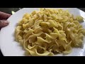 How To Make Old Fashioned Buttered Noodles | Easy Buttered Noodles Recipe