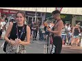 Ren - It's A Man's World - James Brown Cover - Busking Live - Active4KMusic-  Aug 2022