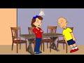 Caillou Animate | Season 1 Episode 3: Caillou Runs Away From His Friend! | Dj The Dog Animate