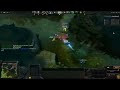 Dota 2: Invoker Escape Fail+Lycanthrope Wolves Win